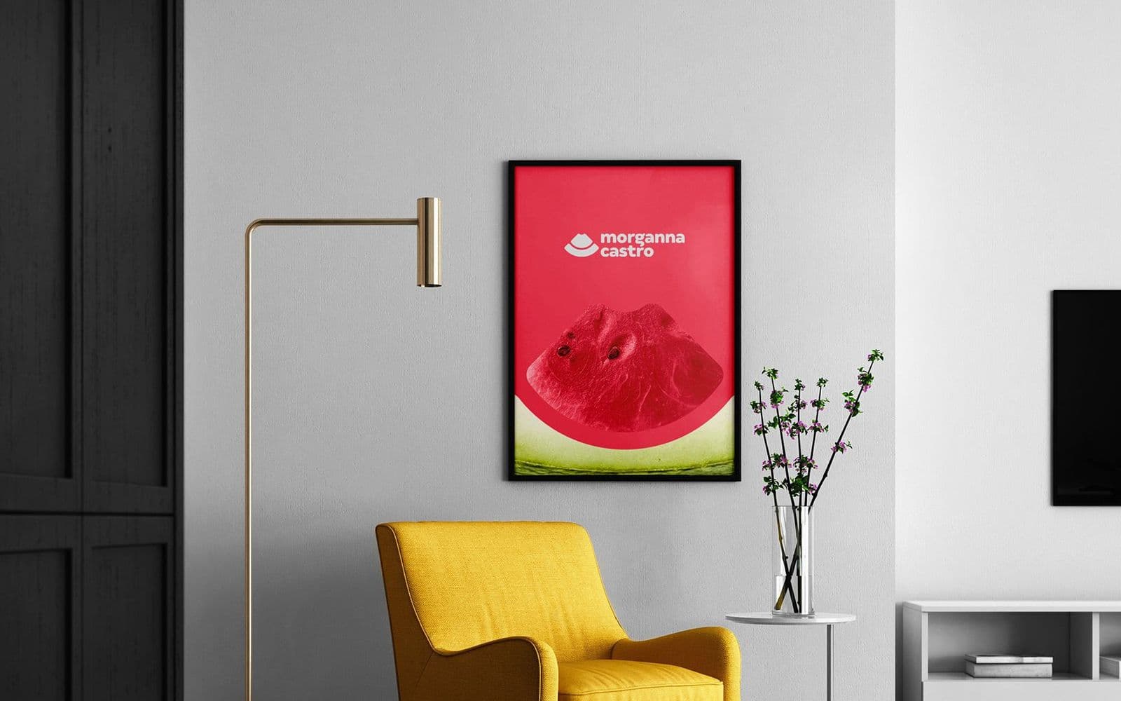 Morganna Castro — identidade visual por Carlos Gama